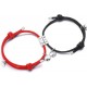 Gift For Valentine's Day 2PCS Couple Magnetic Bracelet Set Mutual Attraction Rope Braided Bracelets Adjustable Charm Couple Set For Women Men Gift For Valentine's Day 2PCS Couple Magnetic Bracelet Set Mutual Attraction Rope Braided Bracelets Adjustable Charm Couple Set For Women Men